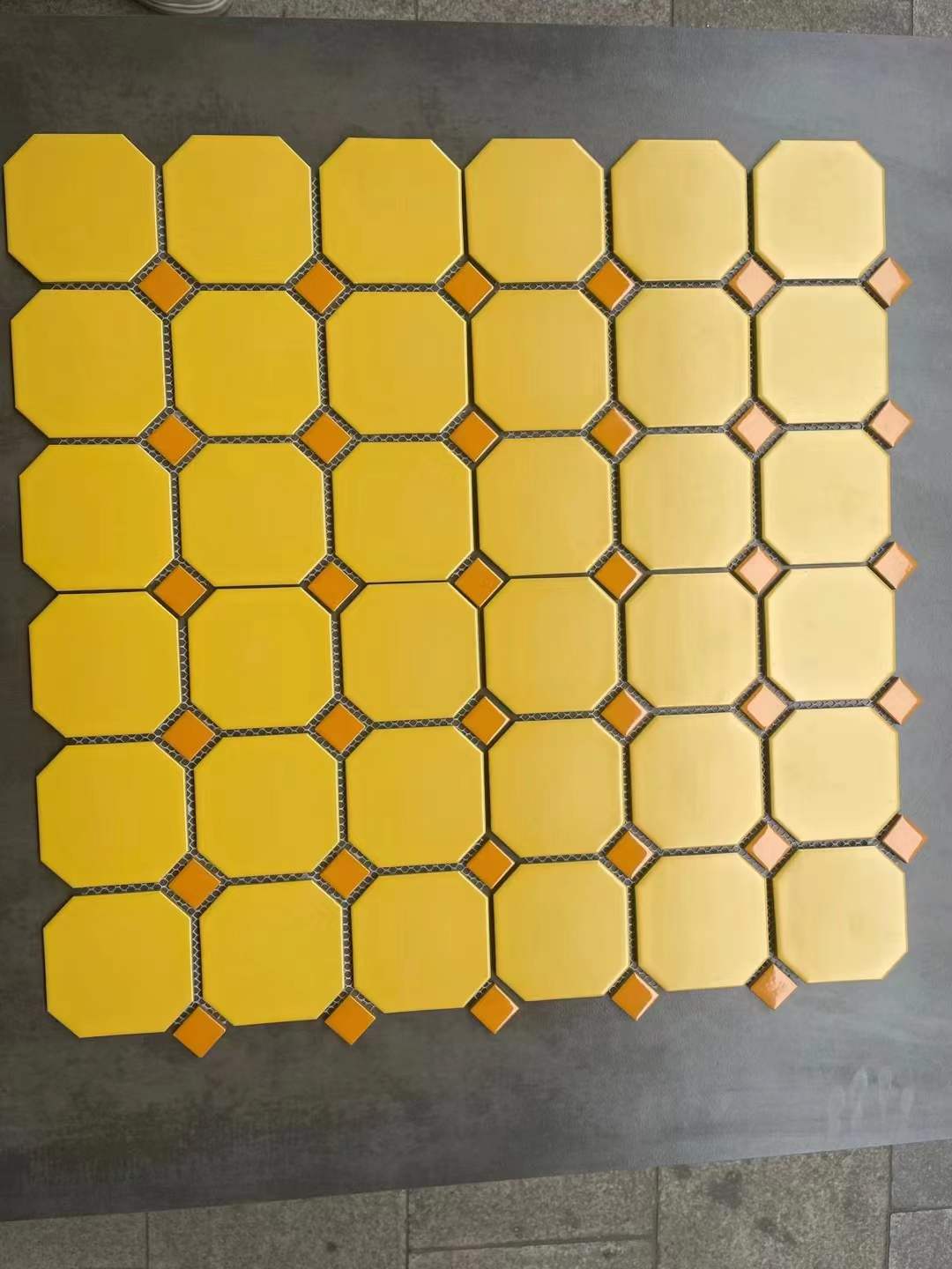 Green Hexagon Mosaic Tile