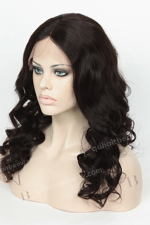 Brazilian Human Hair Middle Part Lace Front Wigs WR-CLF-007