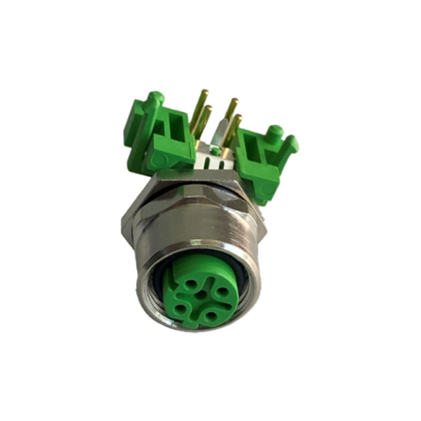 M12 5PIN Right Angle Female Connector