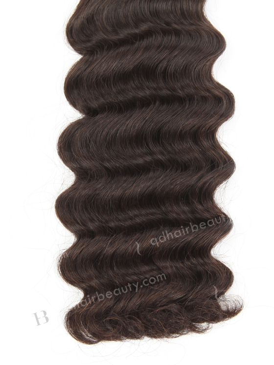 In Stock 7A Peruvian Virgin Hair 18" Double Drawn Edyie Wave Color #2 Machine Weft SM-6142