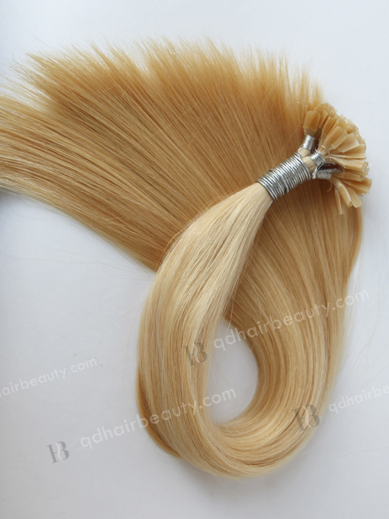 V tip keratin human hair extension European virgin hair 20'' straight #24 color WR-PH-008
