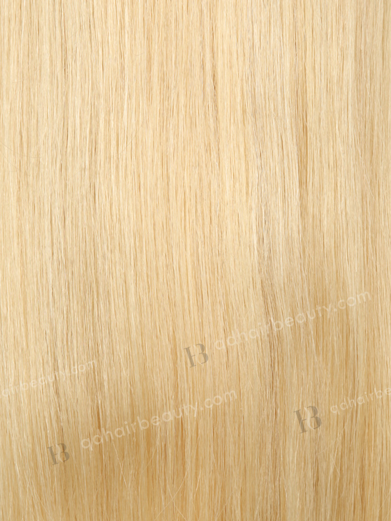 In Stock European Virgin Hair 18" Straight 613# Color Silk Top Glueless Wig GL-08034