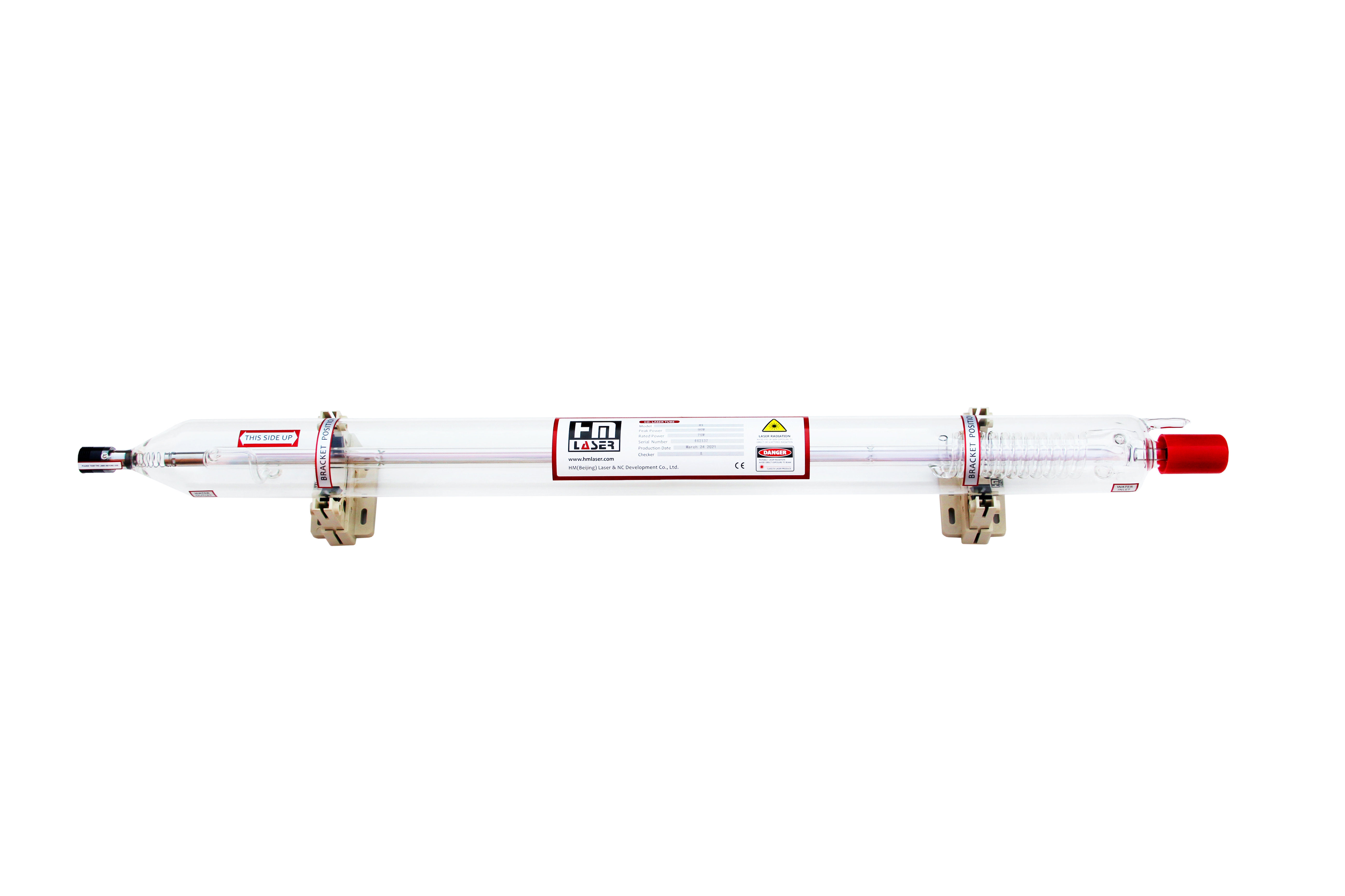 H Series CO2 Laser Tube with Glass to Metal Seals