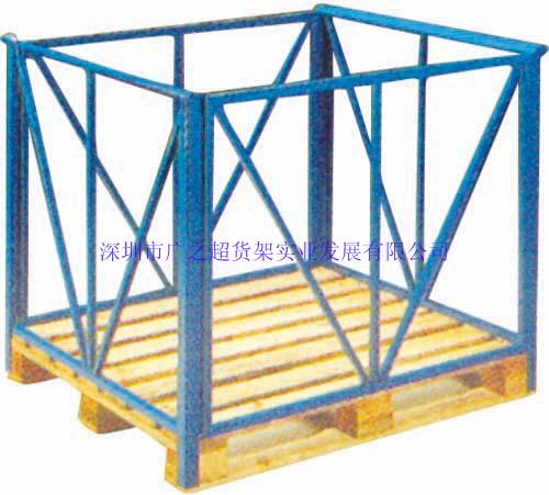 Tray type material frame