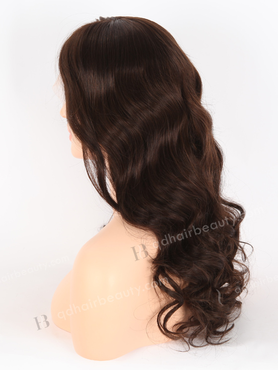 In Stock European Virgin Hair 20" Beach Wave 2a# Color Lace Front Wig RLF-08030