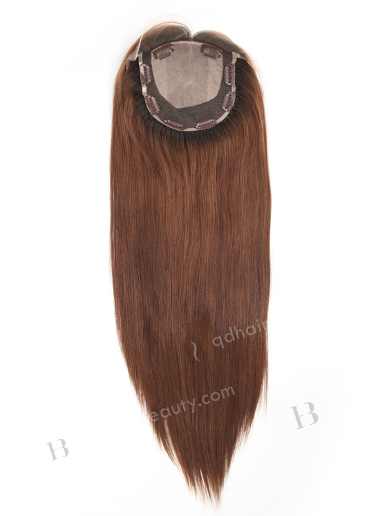 Fashion Color 20'' Double Draw European Virgin Human Hair Toppers WR-TC-071