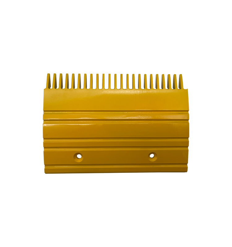 Escalator Comb Plate OEM GAA453BM Yellow Aluminum Right