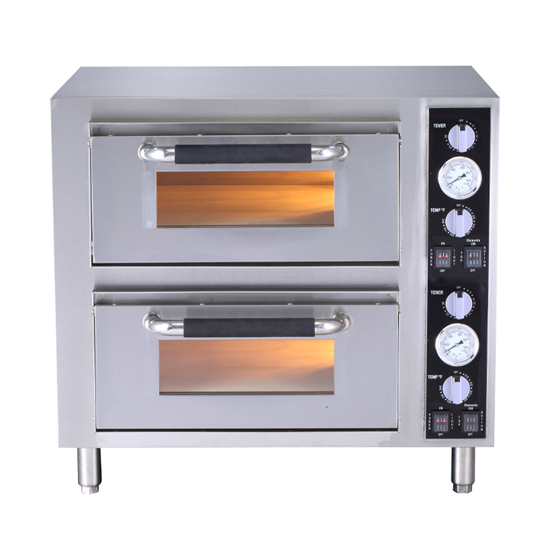DUAL ZONE PIZZA OVEN FP-11B(for 2×Ø450mm/18" pizza)