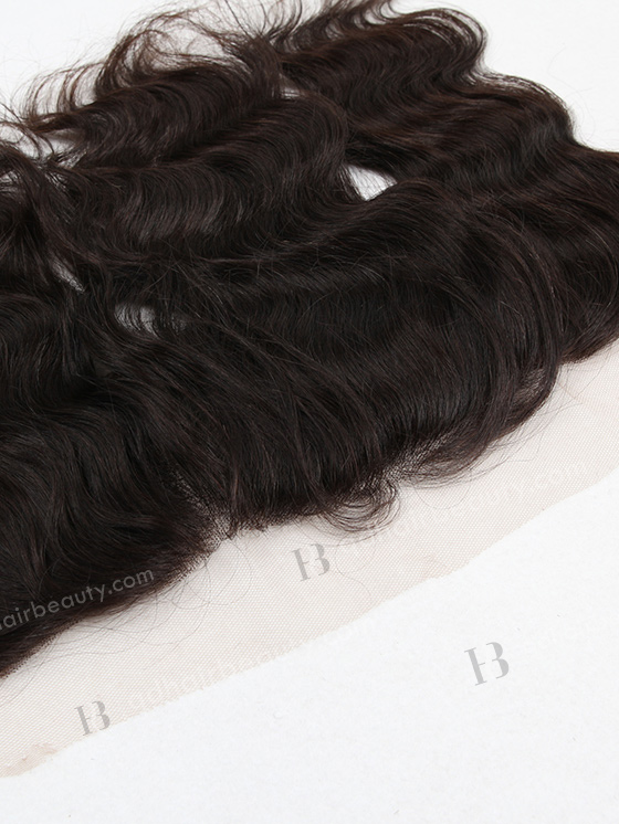 In Stock Brazilian Virgin Hair 12" Natural Wave Natural Color Lace Frontal SKF-060