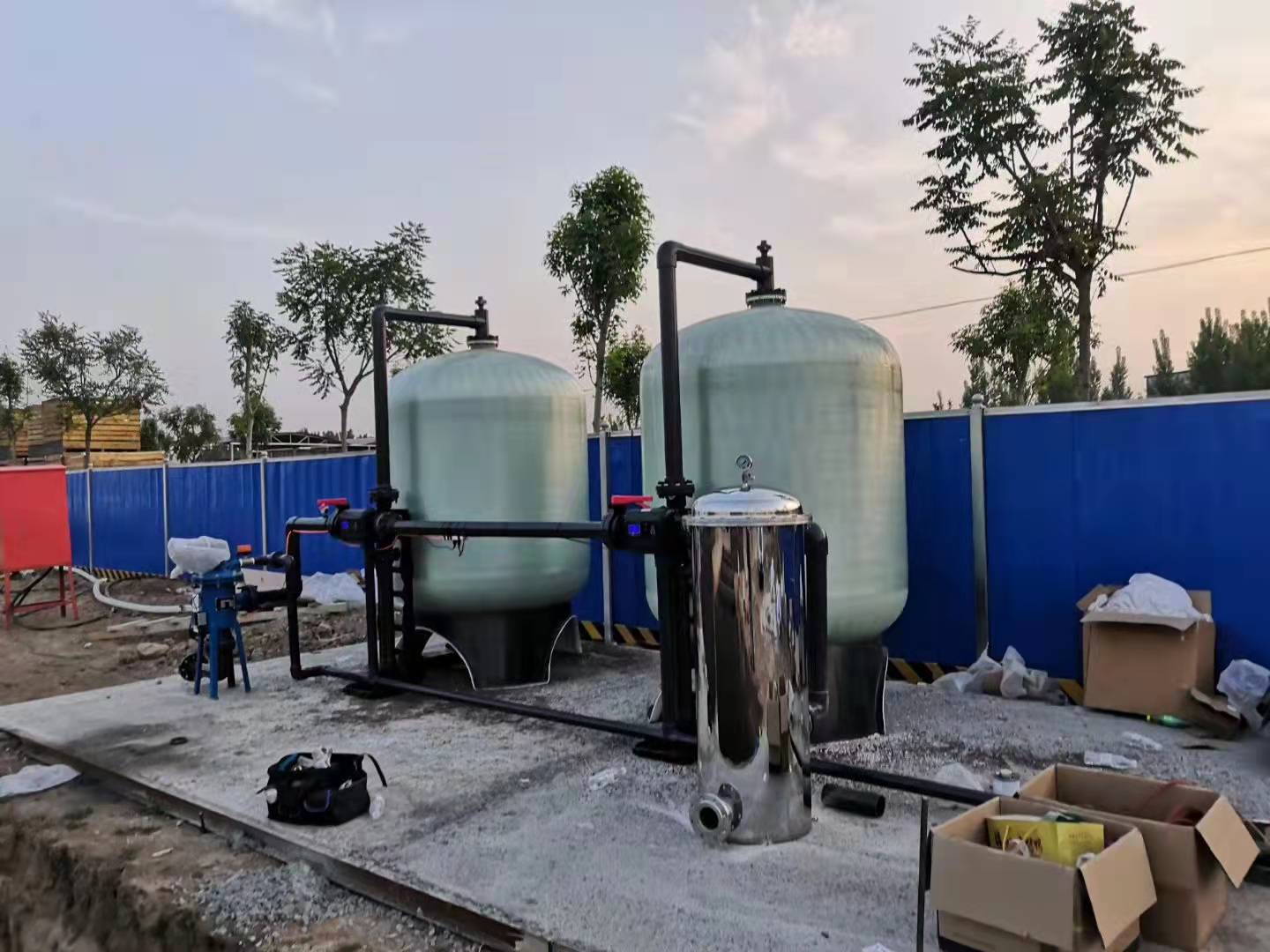 100Tons Water Filter System
