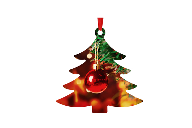 Christmas Aluminum Ornament-Christmas Tree
