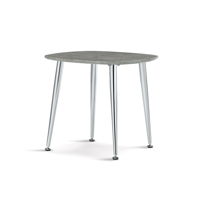 MDF Side Table with Chromed Legs