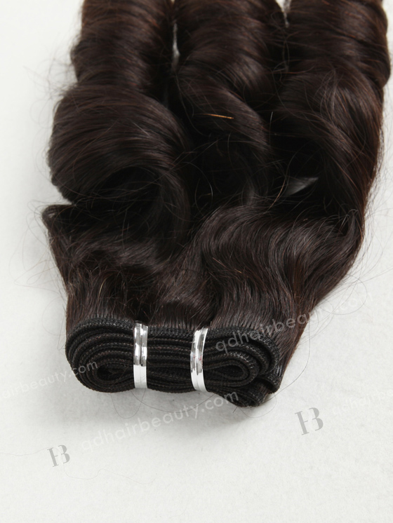 Natural Color Big Loose Curl Human Hair Weave WR-MW-036