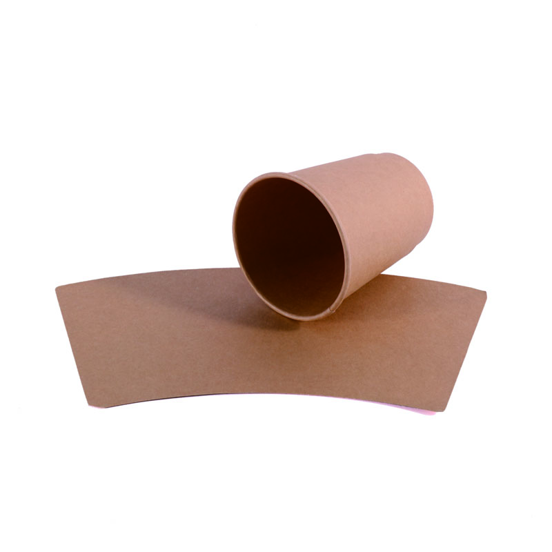  biodegradable disposable kraft paper board for coffee cup