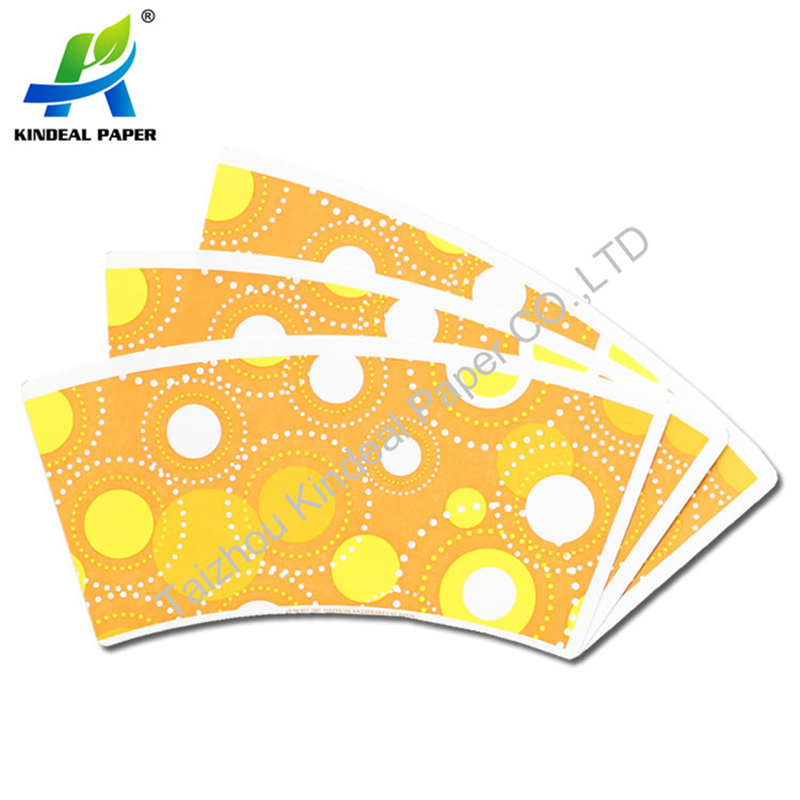  cup stock paper cup material manufacturers in wooden pulp paper cup blanks in pe coated cup paper board