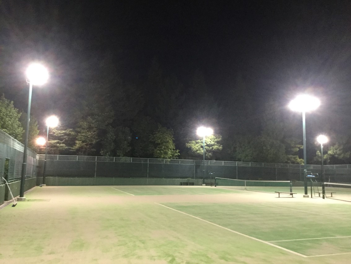 日本户外体育馆高光效投光器照明工程项目