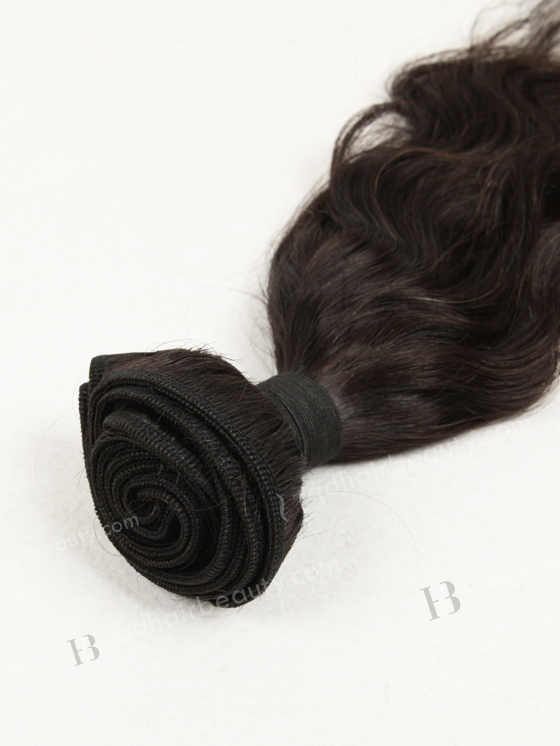 In Stock Cambodian Virgin Hair 18" Natural Wave Natural Color Machine Weft SM-905