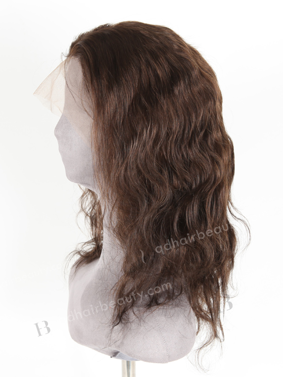 In Stock Indian Remy Hair 14" Body Wave 1b/4# Highlights Color Full Lace Wig FLW-01896