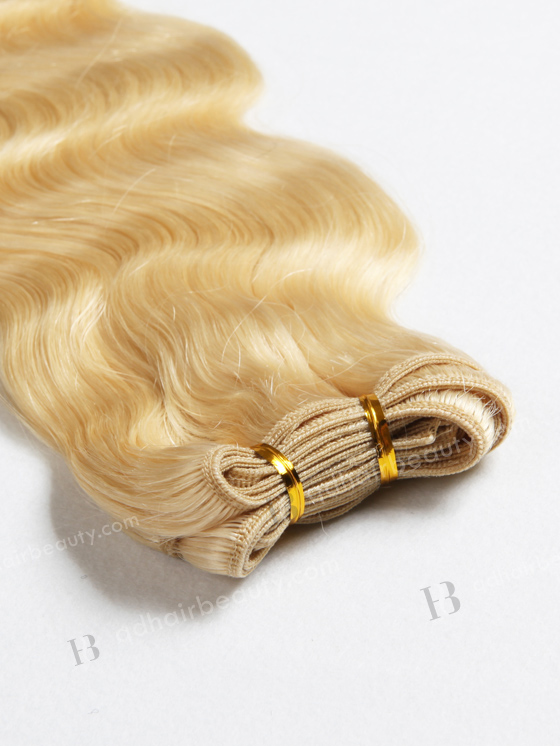 18" Body Wave 613# Blonde Virgin Hair Weave WR-MW-050