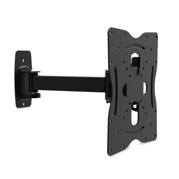 JH-Mech Custom TV Wall Mount for Most 26-55 Inch TVs with Swivel & Extend 18.5 Inch - Wall Mount TV Bracket VESA 400x400 Fits LED, LCD, OLED, 4K TVs