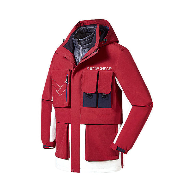 where to put the Men's three-in-one jacket (polar liner) you took off