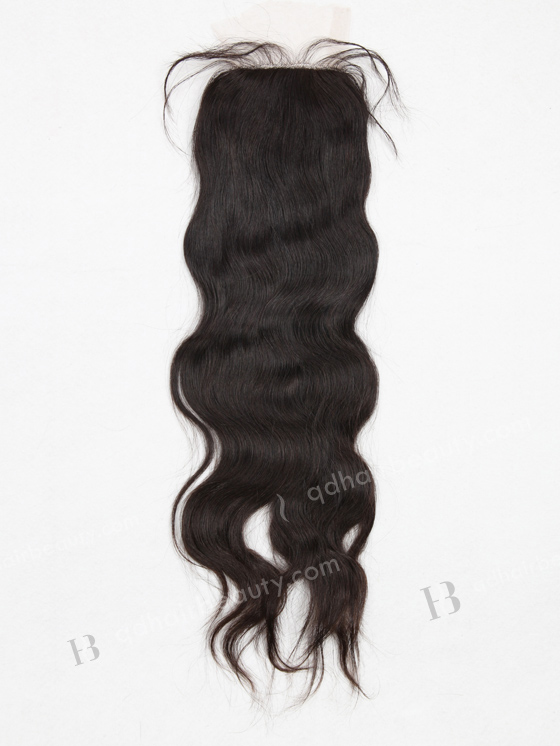 Malaysian Virgin Hair 16" Natural Straight Natural Color Silk Top Closure WR-LC-004