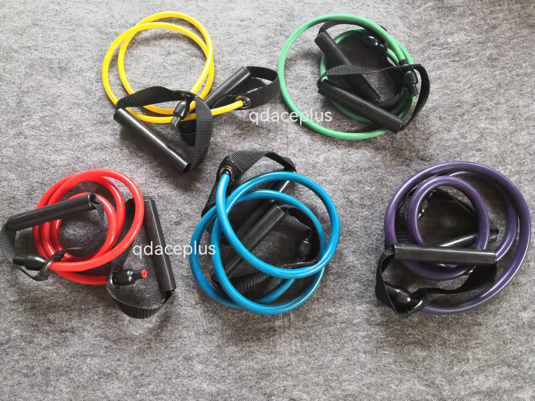 Latex Resistance Tube Band with Plastic Handle AP-100