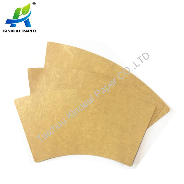  raw material pe coated for kraft paper for 7oz paper cup fan
