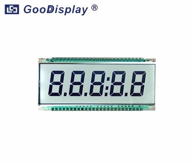 Good Display Panneau LCD à 5 chiffres GDC03828