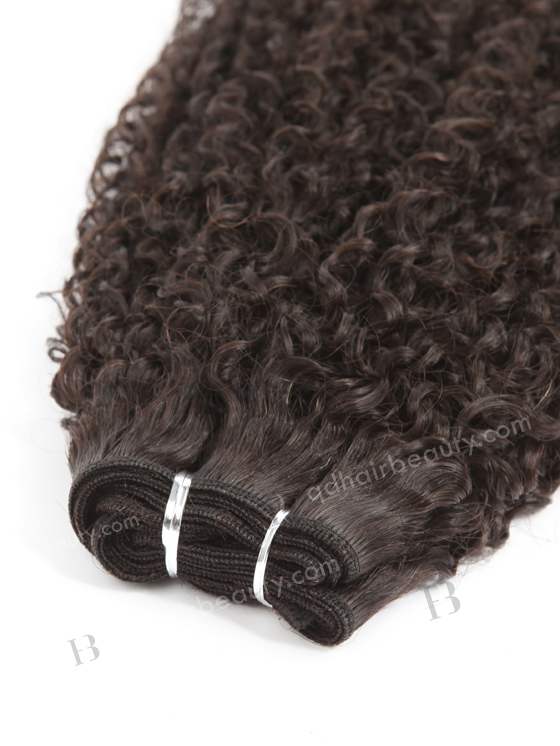 In Stock Indian Remy Hair 26" 6mm Curl Natural Color Machine Weft SM-1126