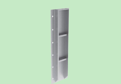 Wall end plate