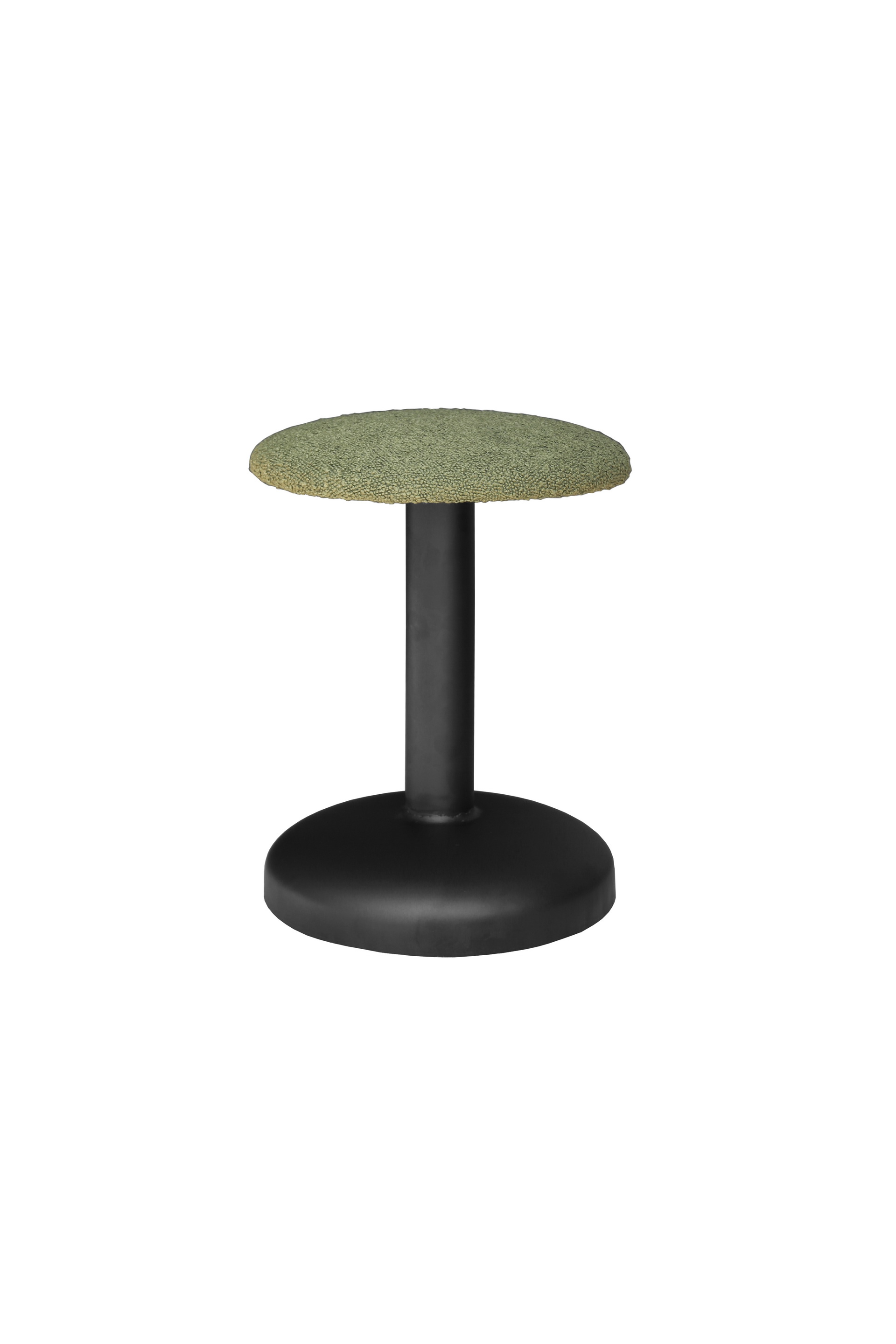  FE006 Iron stool with fabric seat