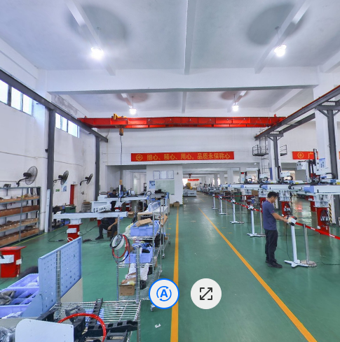 VR real scene of Kowey Machinery production workshop