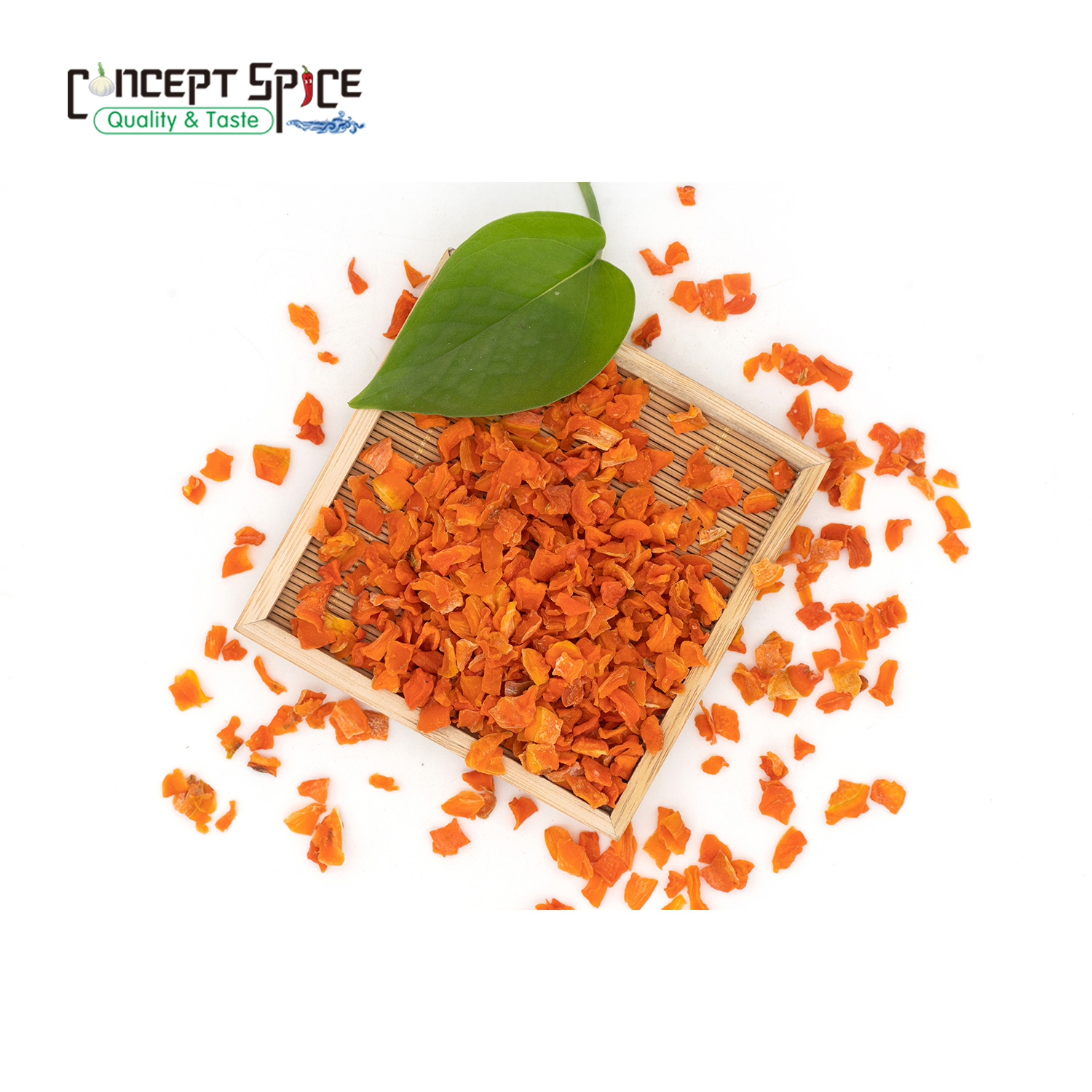 Dehydrated carrot granules 5*5MM 