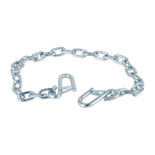 SAFETY CHAIN ASSEMBLY WITH "S" HOOK