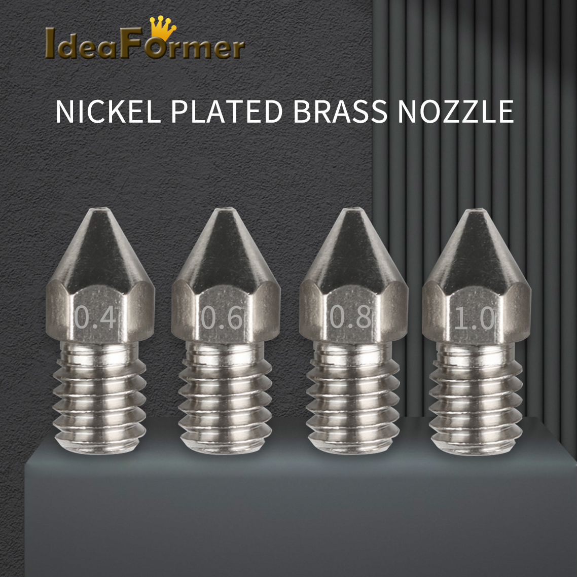 IdeaFormer IR3 V1 Printer Nickel-plated Nozzles 