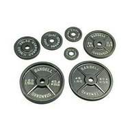Olympic Hammertone Grey Cast Iron Weight Plate