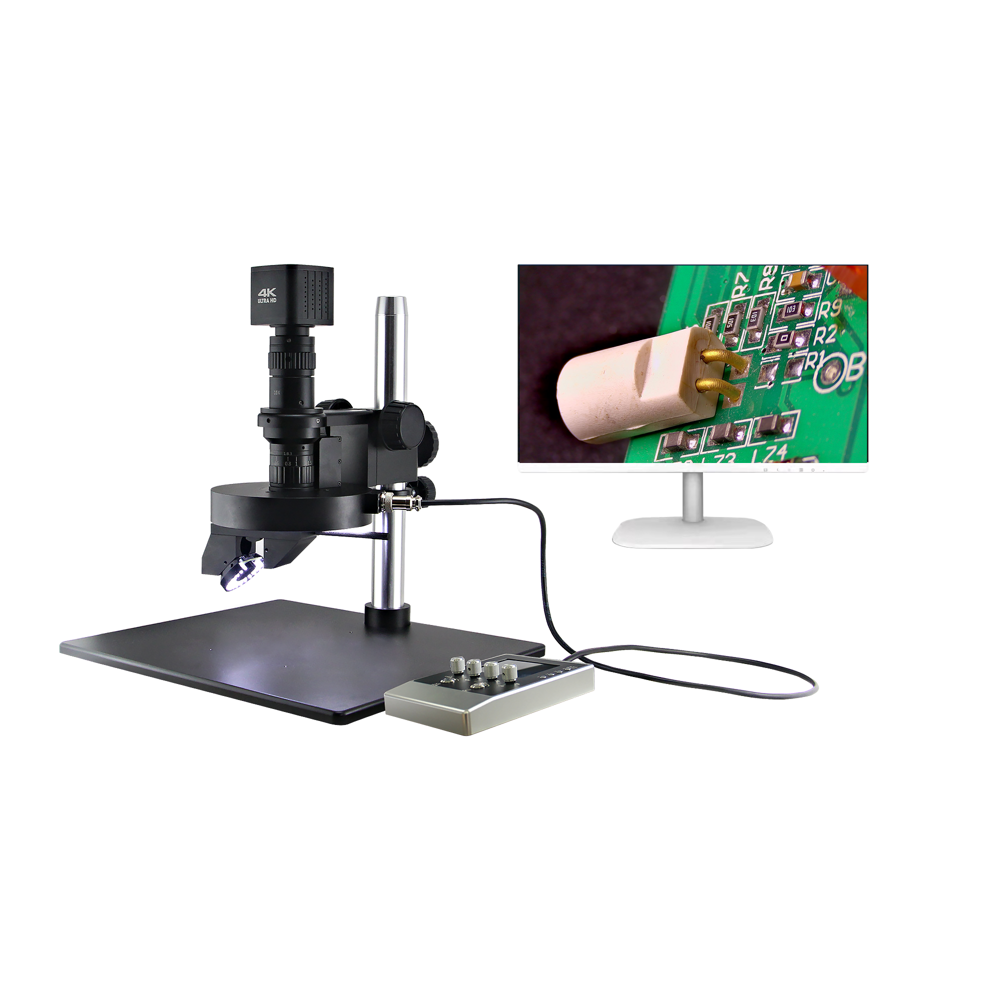 FM3D0325AM Automatic 360 degree rotation inspection 3D video microscope