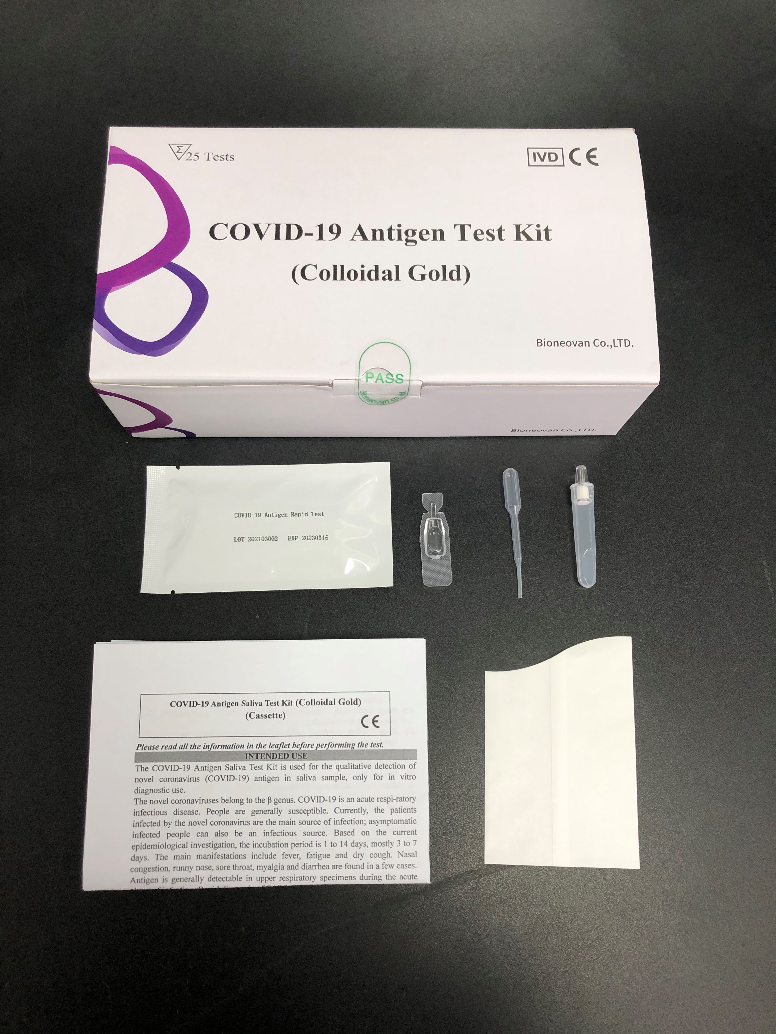 COVID-19 Antigen Saliva Test Kit(Sputamentum )