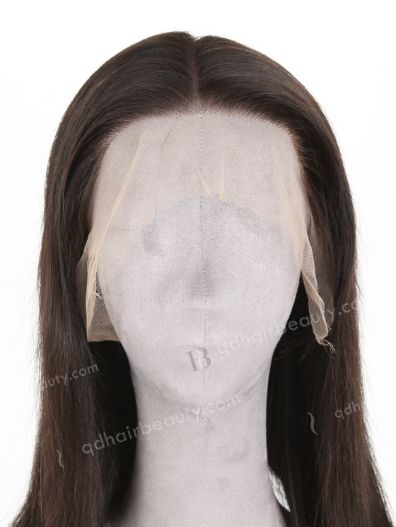 In Stock Indian Remy Hair 24" Straight Natural Color HD Lace Front Wig LLF-01021