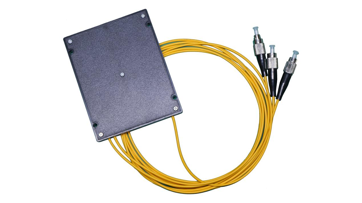 1 point 2 ABS box type PLC optical splitter
