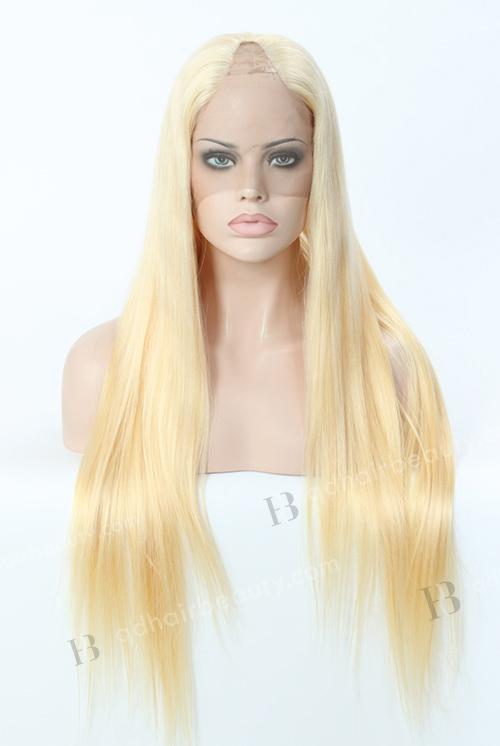 Very Long Hair Blonde U Part Wig WR-UW-001