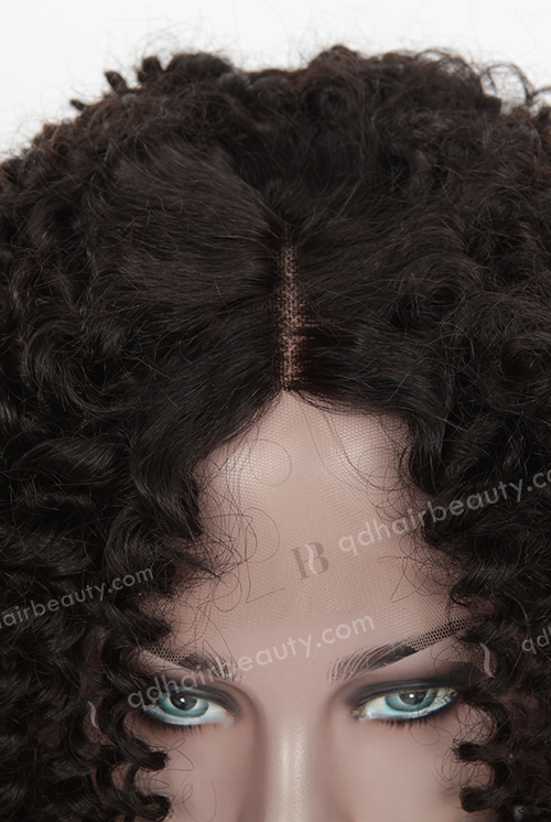 Middle Part Wigs Human Hair Lace Front WR-CLF-010