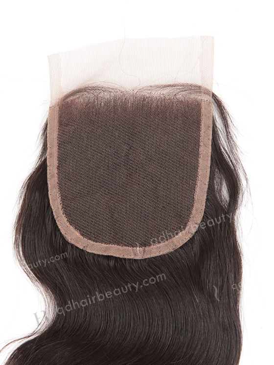 In Stock Chinese Virgin Hair 18" Body Wave Natural Color Top Closure STC-331