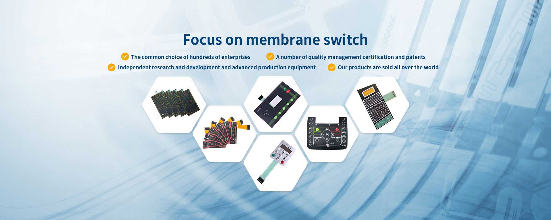 Daily maintenance of quality FPC circuit membrane keypads