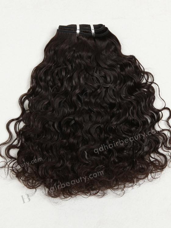 In Stock Brazilian Virgin Hair 12" Molado Curly Natural Color Machine Weft SM-450