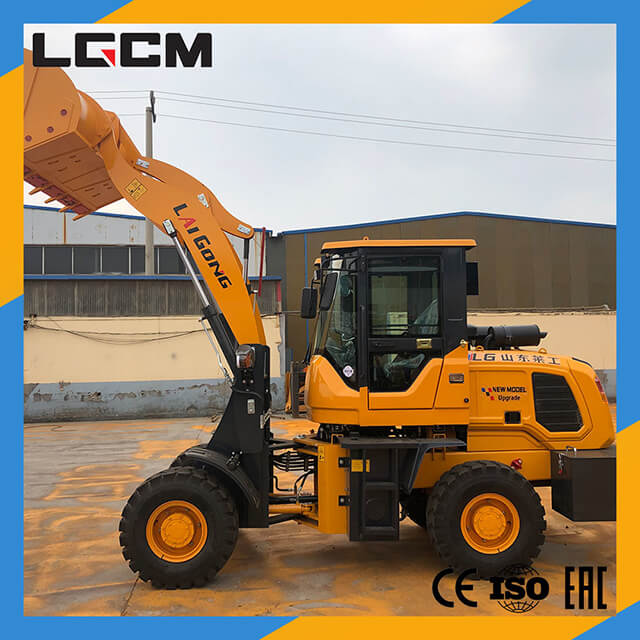 LG930 Mini Wheel Loader with 4in 1 Buckets
