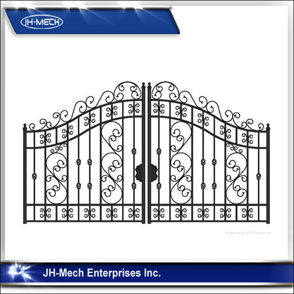 JH-Mech Metal Fabrication Supplier-OEM cheap decorative wrought iron gate