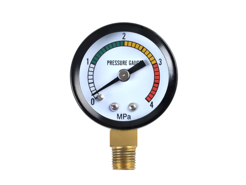 Radial pressure gauge