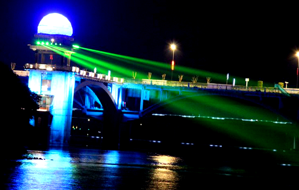 兰溪中洲公园江河两岸艺术灯光项目